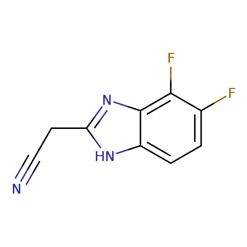 2-(Cyanomethyl)-4,5-difluorobenzimidazole