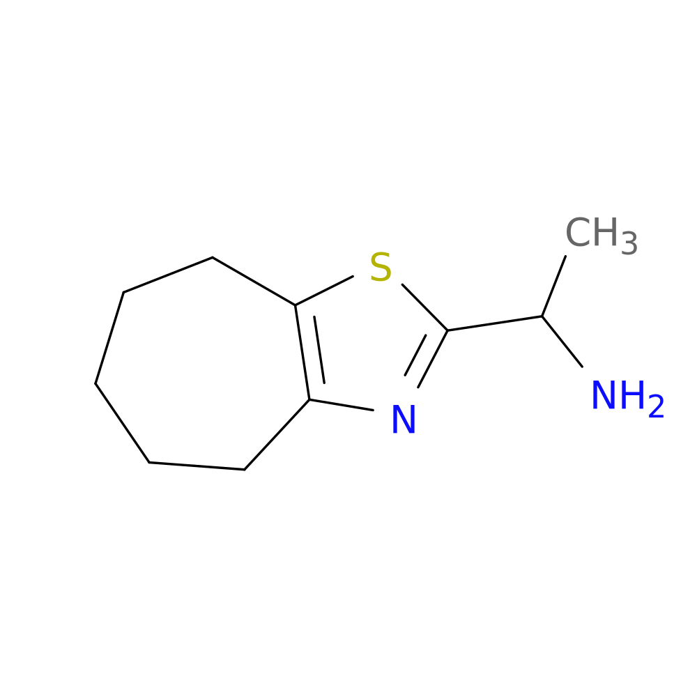 1-{4H,5H,6H,7H,8H-cyclohepta[d][1,3]thiazol-2-yl}ethan-1-amine