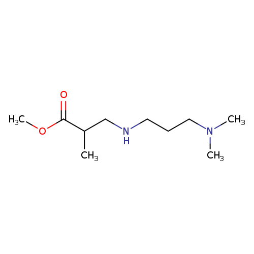 methyl 3-{[3-(dimethylamino)propyl]amino}-2-methylpropanoate