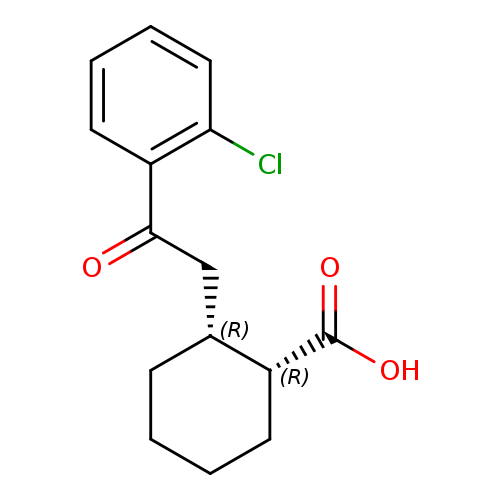 cis-2-[2-(2-Chlorophenyl)-2-oxoethyl]cyclohexane-1-carboxylic acid
