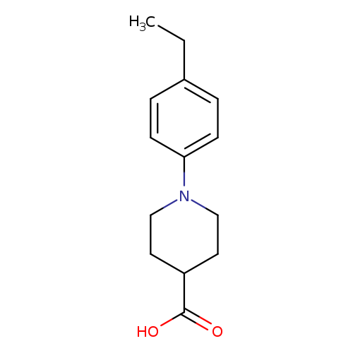1-(4-Ethylphenyl)-4-piperidinecarboxylic acid