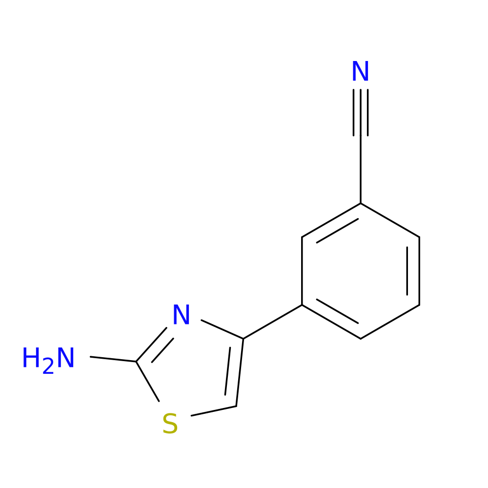 3-(2-Amino-4-thiazolyl)benzonitrile