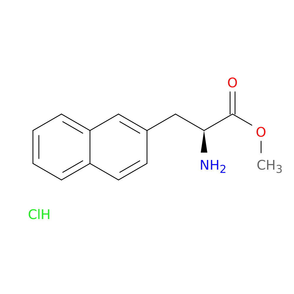 (S)-Methyl 2-amino-3-(naphthalen-2-yl)propanoate hydrochloride