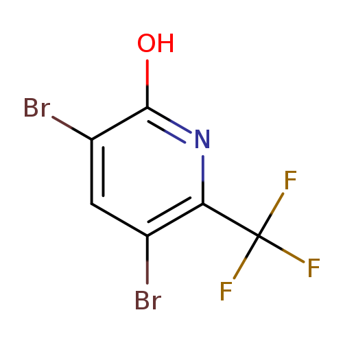 3,5-Dibromo-6-(trifluoromethyl)pyridin-2-ol