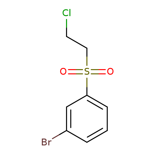 1-Bromo-3-[(2-chloroethane)sulfonyl]benzene