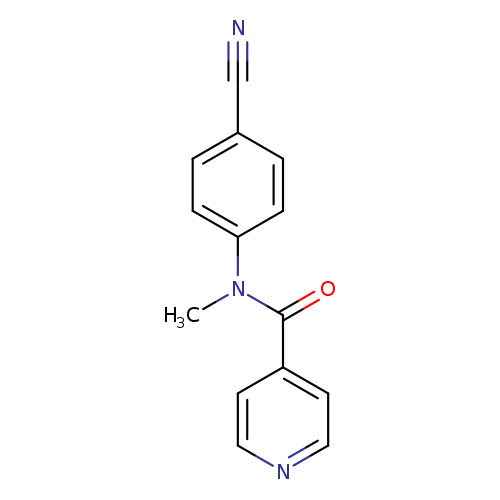 N-(4-cyanophenyl)-N-methylpyridine-4-carboxamide