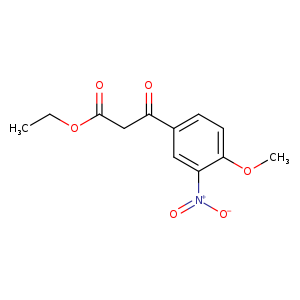 ethyl 3-(4-methoxy-3-nitrophenyl)-3-oxopropanoate