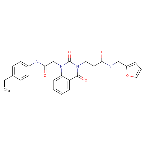 3-(1-{[(4-ethylphenyl)carbamoyl]methyl}-2,4-dioxo-1,2,3,4-tetrahydroquinazolin-3-yl)-N-[(furan-2-yl)methyl]propanamide