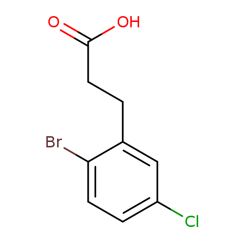 3-(2-Bromo-5-chloro-phenyl)-propionic acid