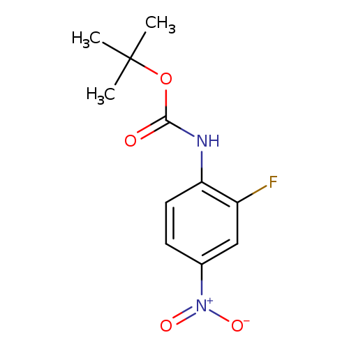 Tert-butyl 2-fluoro-4-nitrophenylcarbamate