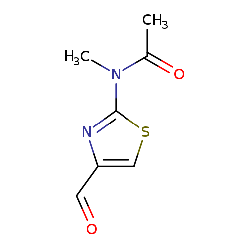 N-(4-formyl-1,3-thiazol-2-yl)-N-methylacetamide