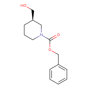 1-Piperidinecarboxylic acid, 3-(hydroxymethyl)-, phenylmethyl ester, (3R)-