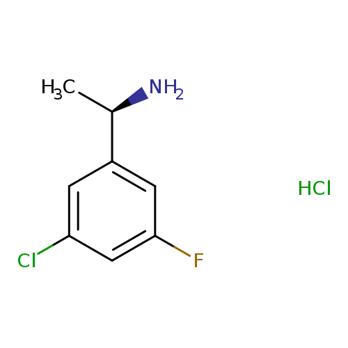 Benzenemethanamine, 3-chloro-5-fluoro-α-methyl-, hydrochloride (1:1), (αR)-