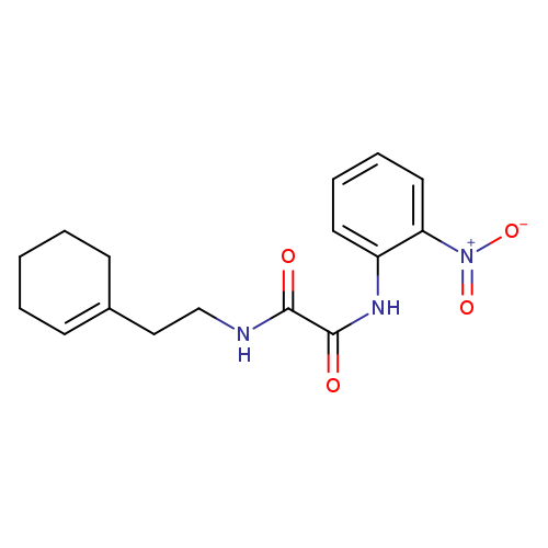 N'-[2-(cyclohex-1-en-1-yl)ethyl]-N-(2-nitrophenyl)ethanediamide