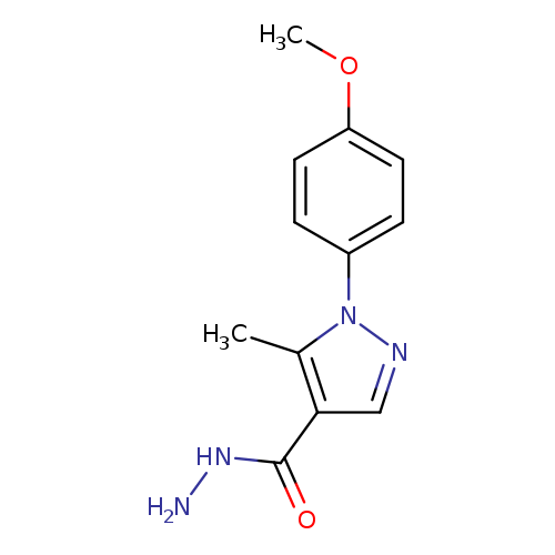 1-(4-Methoxyphenyl)-5-methyl-1H-pyrazole-4-carbohydrazide