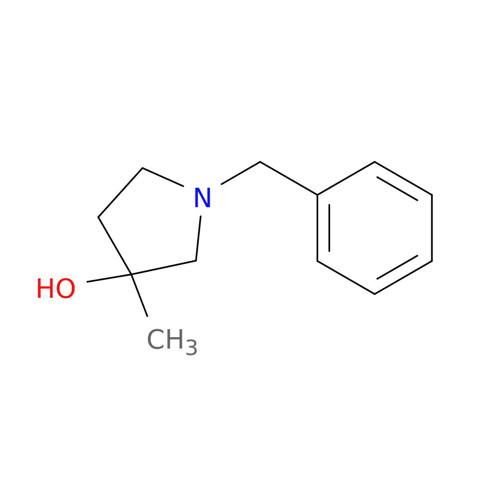 3-Pyrrolidinol, 3-methyl-1-(phenylmethyl)-