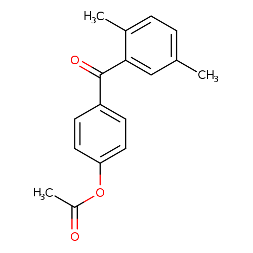 4-Acetoxy-2',5'-dimethylbenzophenone