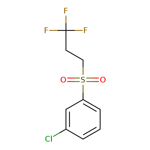 1-Chloro-3-(3,3,3-trifluoropropanesulfonyl)benzene