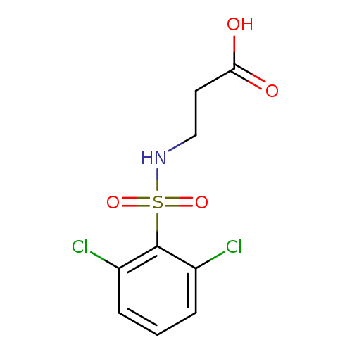 3-((2,6-Dichlorophenyl)sulfonamido)propanoic acid