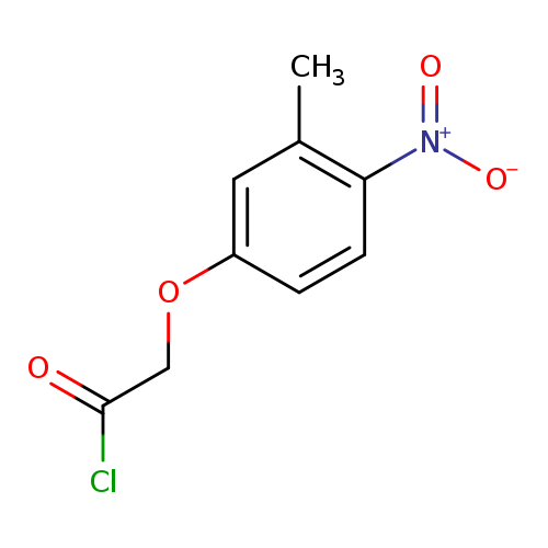 (3-Methyl-4-nitrophenoxy)acetyl chloride