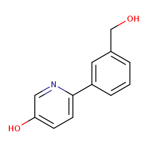 5-Hydroxy-2-(3-hydroxymethylphenyl)pyridine