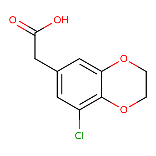 2-(8-Chloro-2,3-dihydrobenzo[b][1,4]dioxin-6-yl)acetic acid