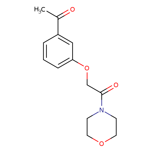 1-[3-(2-Morpholin-4-yl-2-oxoethoxy)phenyl]ethanone