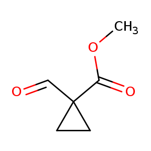 Cyclopropanecarboxylic acid, 1-formyl-, methyl ester