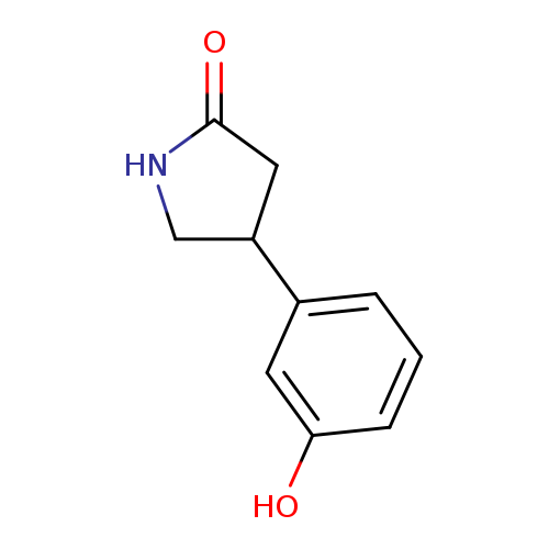 4-(3-hydroxyphenyl)pyrrolidin-2-one