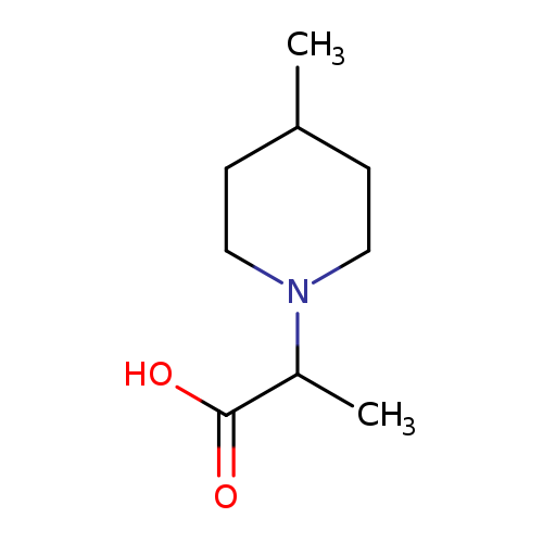 2-(4-methylpiperidin-1-yl)propanoic acid