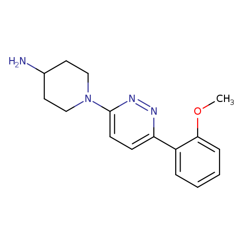 1-[6-(2-Methoxyphenyl)pyridazin-3-yl]piperidin-4-amine