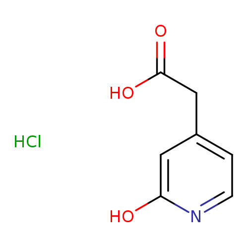 2-(2-hydroxypyridin-4-yl)aceticacidhydrochloride