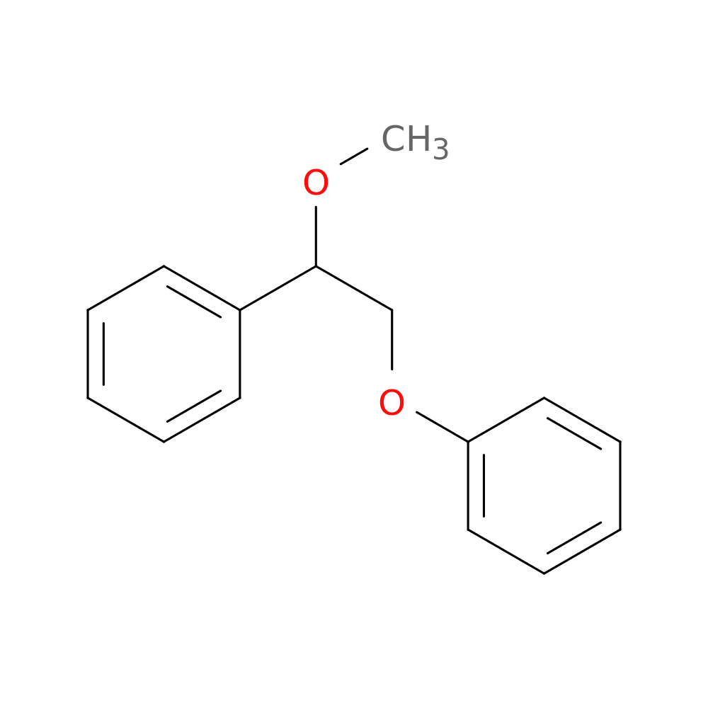 (1-Methoxy-2-phenoxyethyl)benzene