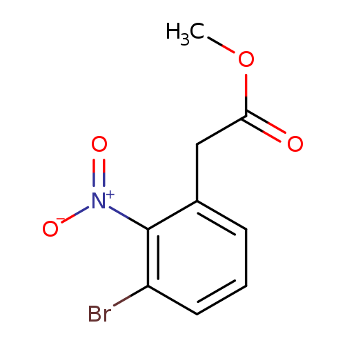 methyl 2-(3-bromo-2-nitrophenyl)acetate