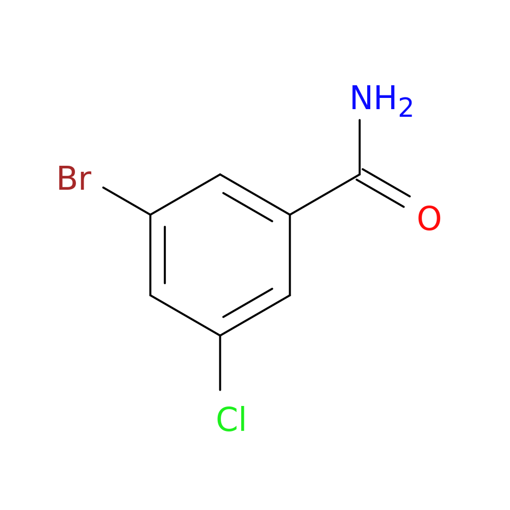 3-Bromo-5-chlorobenzamide