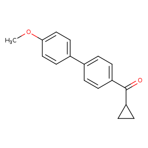 cyclopropyl({4'-methoxy-[1,1'-biphenyl]-4-yl})methanone