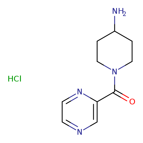 (4-amino-1-piperidyl)-pyrazin-2-yl-methanone hydrochloride