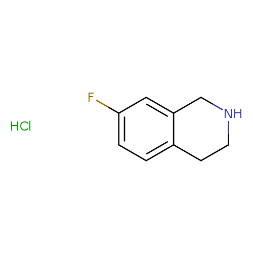 7-Fluoro-1,2,3,4-tetrahydroisoquinoline hydrochloride