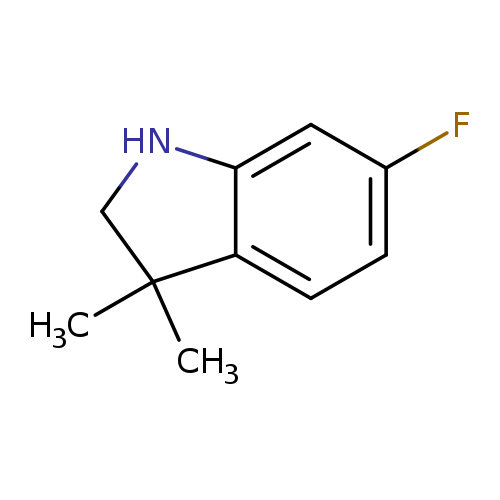 6-Fluoro-3,3-dimethylindoline