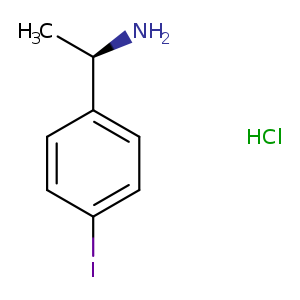 Benzenemethanamine, 4-iodo-α-methyl-, hydrochloride (1:1), (αR)-