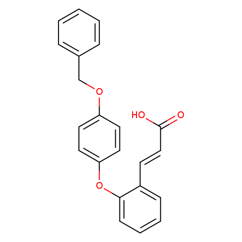 (2E)-3-{2-[4-(benzyloxy)phenoxy]phenyl}prop-2-enoic acid