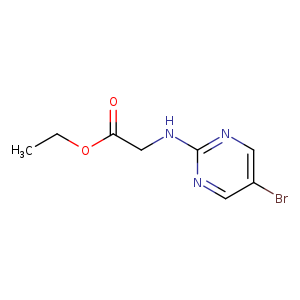 ETHYL 2-(5-BROMOPYRIMIDIN-2-YLAMINO)ACETATE