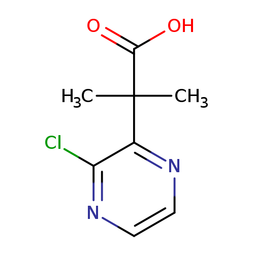 2-(3-chloropyrazin-2-yl)-2-methylpropanoicacid