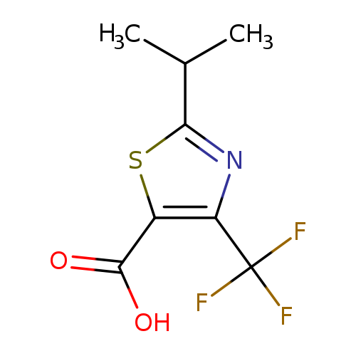 2-(propan-2-yl)-4-(trifluoromethyl)-1,3-thiazole-5-carboxylic acid