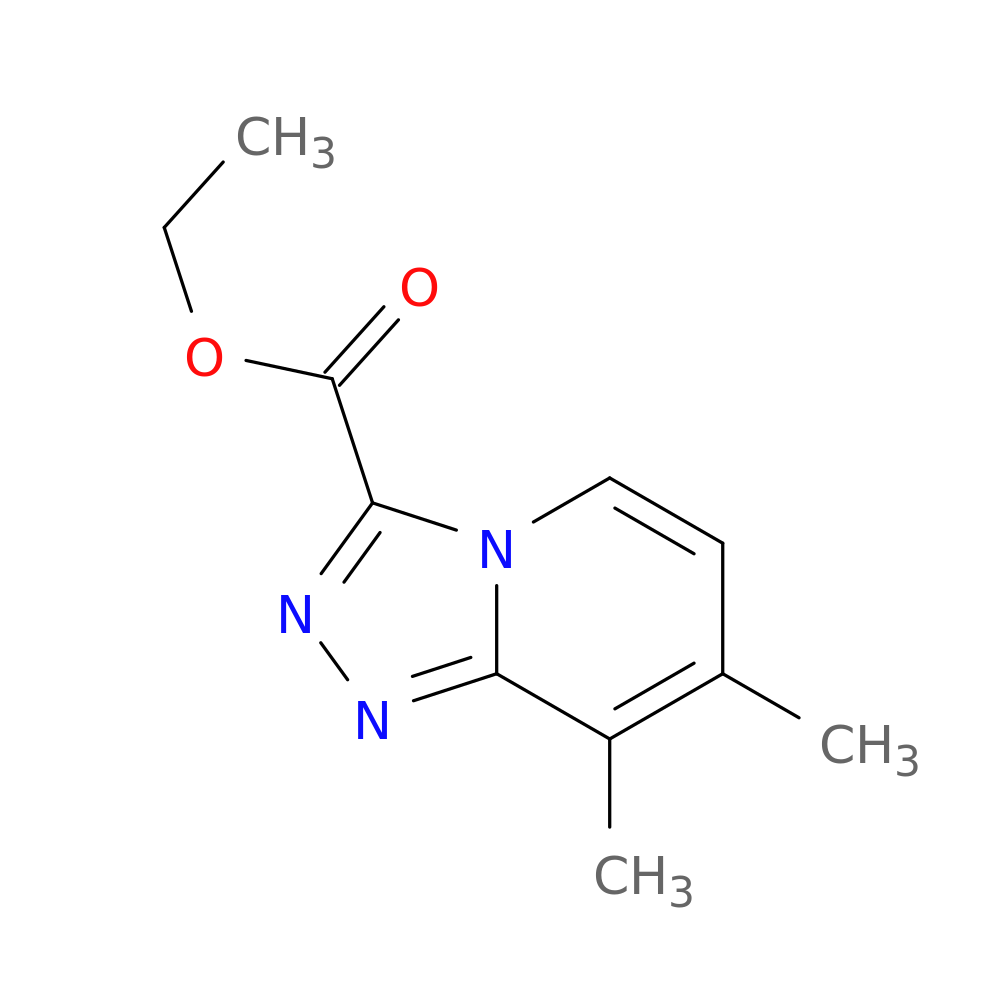 ethyl 7,8-dimethyl-[1,2,4]triazolo[4,3-a]pyridine-3-carboxylate