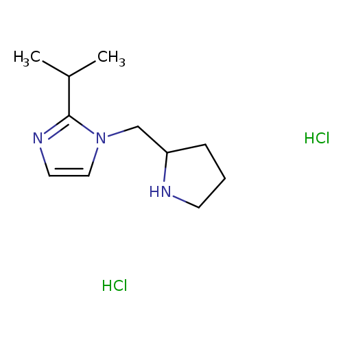 2-(propan-2-yl)-1-[(pyrrolidin-2-yl)methyl]-1H-imidazole dihydrochloride