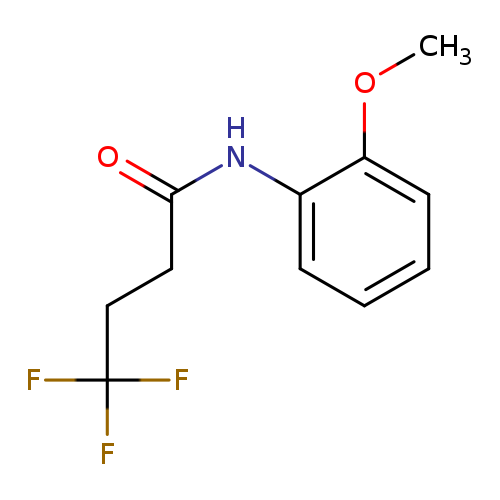4,4,4-trifluoro-N-(2-methoxyphenyl)butanamide