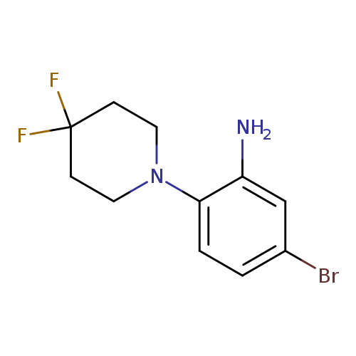 5-Bromo-2-(4,4-difluoro-piperidin-1-yl)-phenylamine