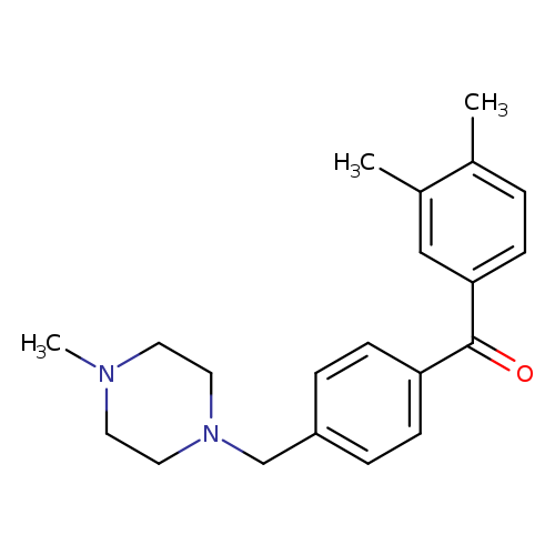 3,4-DIMETHYL-4'-(4-METHYLPIPERAZINOMETHYL) BENZOPHENONE