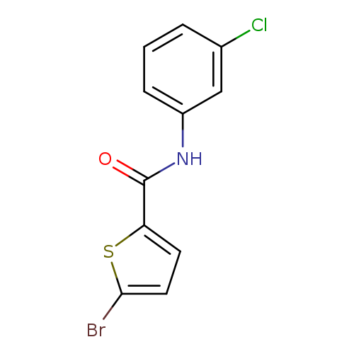 5-bromo-N-(3-chlorophenyl)thiophene-2-carboxamide